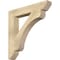 Ekena Millwork Legacy Slat Rough Sawn Bracket, Douglas Fir, 4"W x 26"D x 26"H BKT04X26X26LEC06RDF - alternate 1